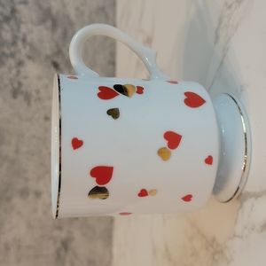 Rare Lefton 1993 Valentines Day Hearts coffee Mug